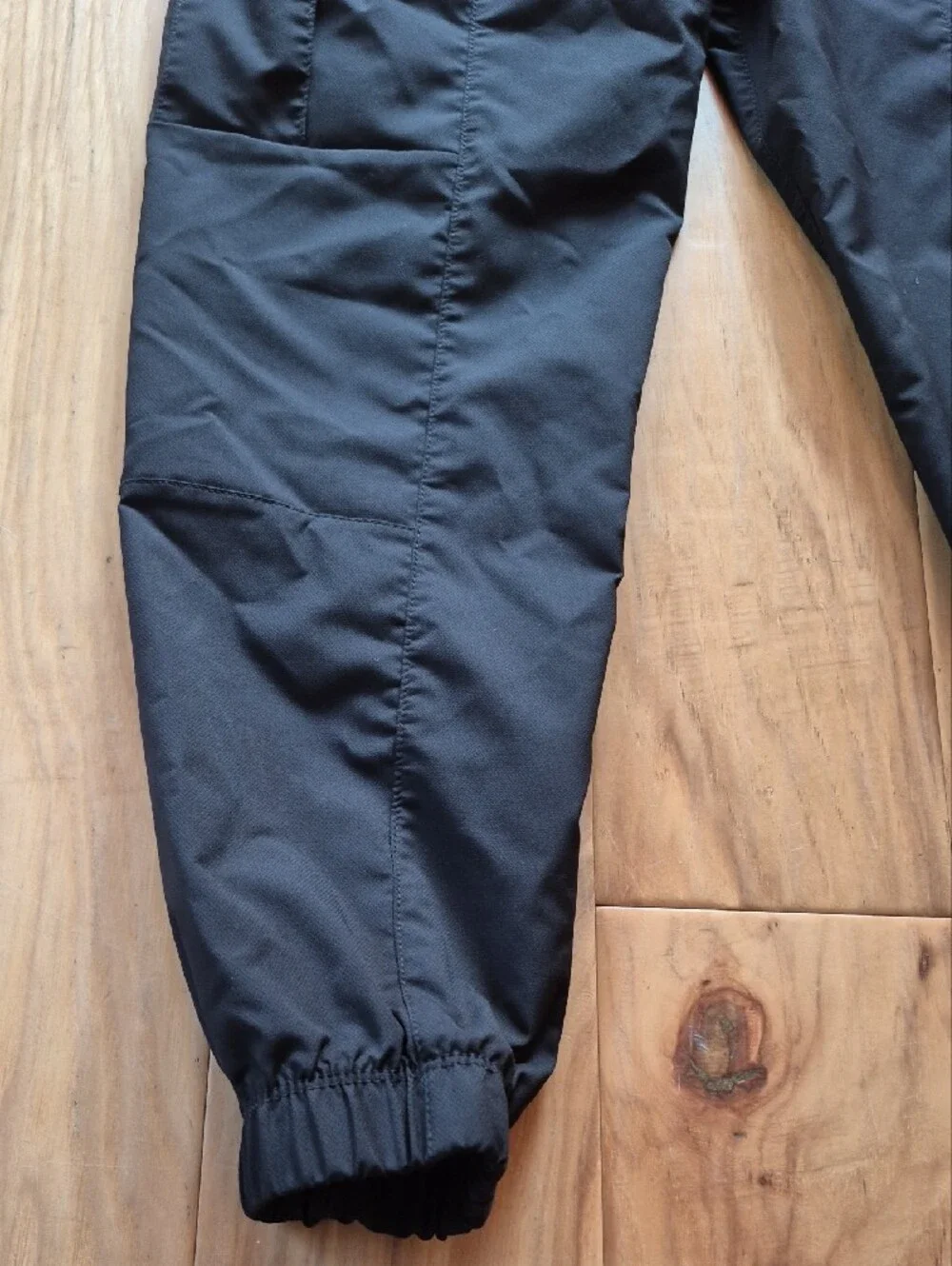 wonder nation Black Cargo Jogger Sweatpants for Kids